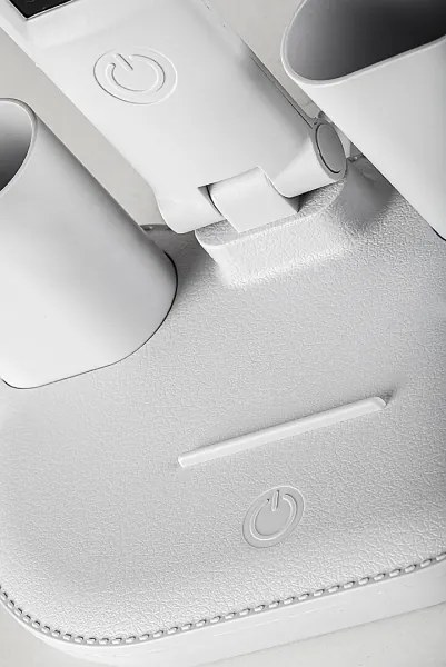 Rabalux NOVILO 74030 - Lampă de birou LED reglabilă cu ventilator, LED 7W/5V