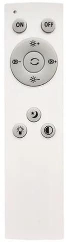 Plafonieră LED dimabilă SMART CORAL LED/24W/230V neagră/gri + telecomandă