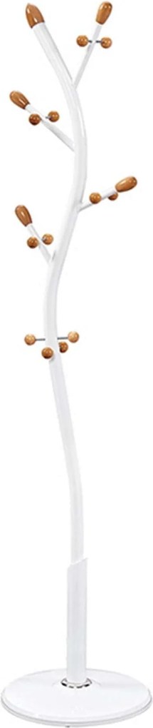 Cuier pom SADIK, alb, metal/plastic, 33x175 cm