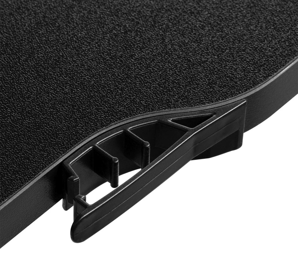 Juskys Masa de birou 140x60cm - neagra