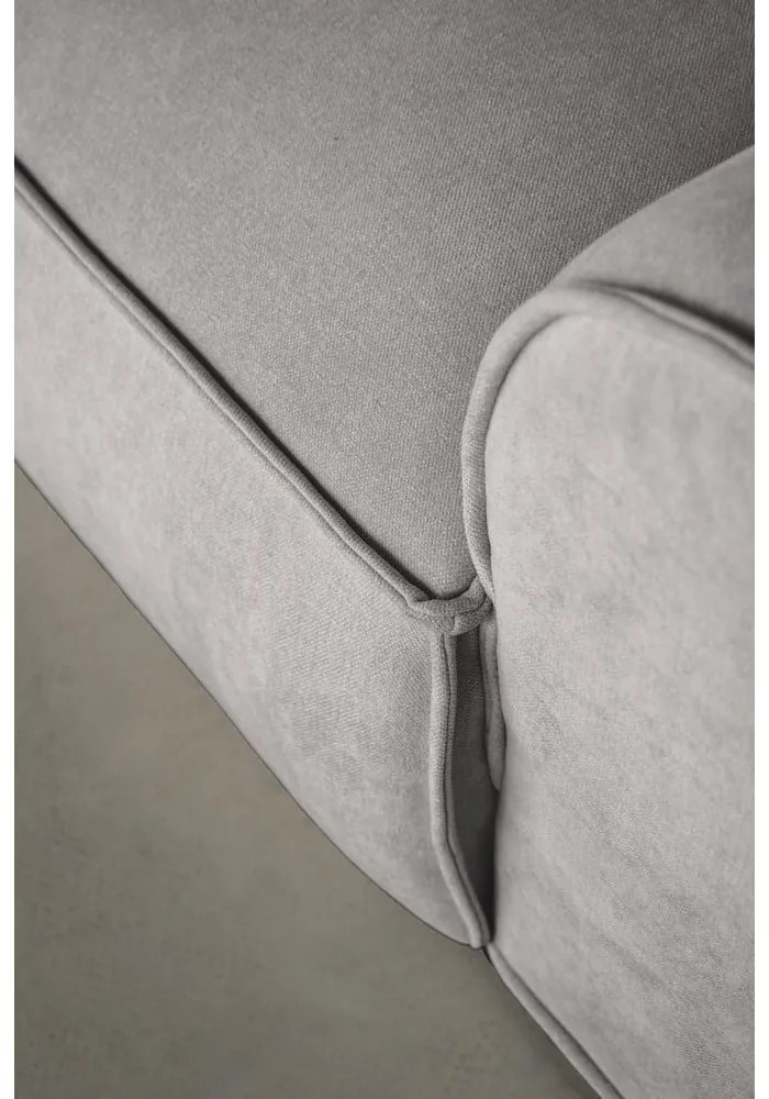 Colțar gri deschis (cu colț pe partea stângă ) Flex Felix – Miuform