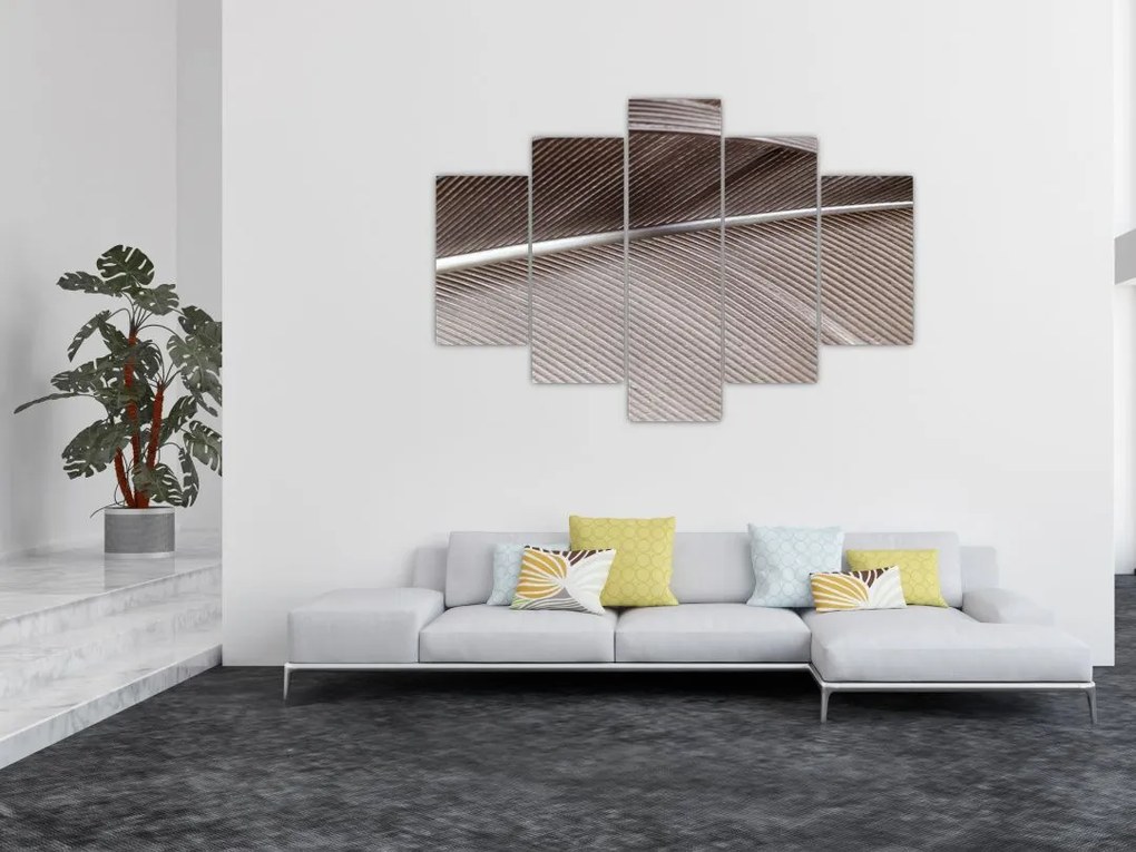 Tablou cu fibre abstacte (150x105 cm)