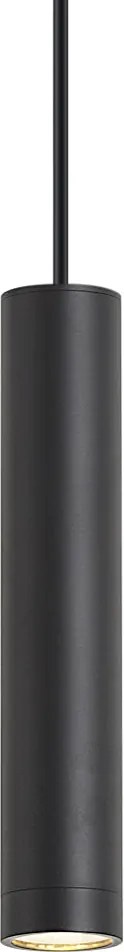 Lampă suspendată de design neagră GU10 50mm IP44 - Tuba