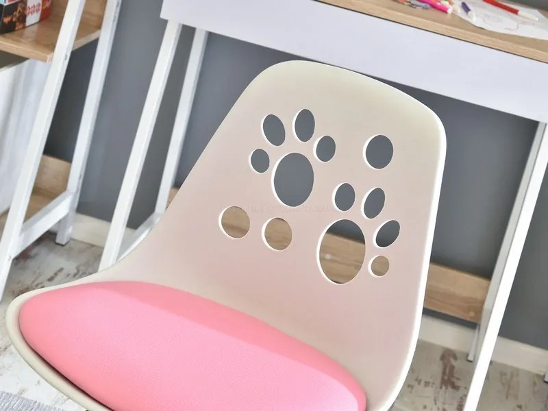 Scaun pentru copii Footy (roz + crom). Promo -8%. 1109919