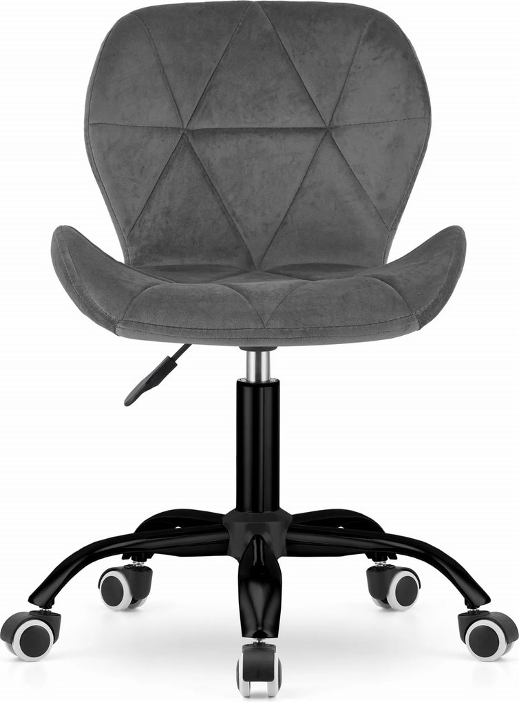 OFERTA Scaun de birou gri NOTO VELVET II. calitate