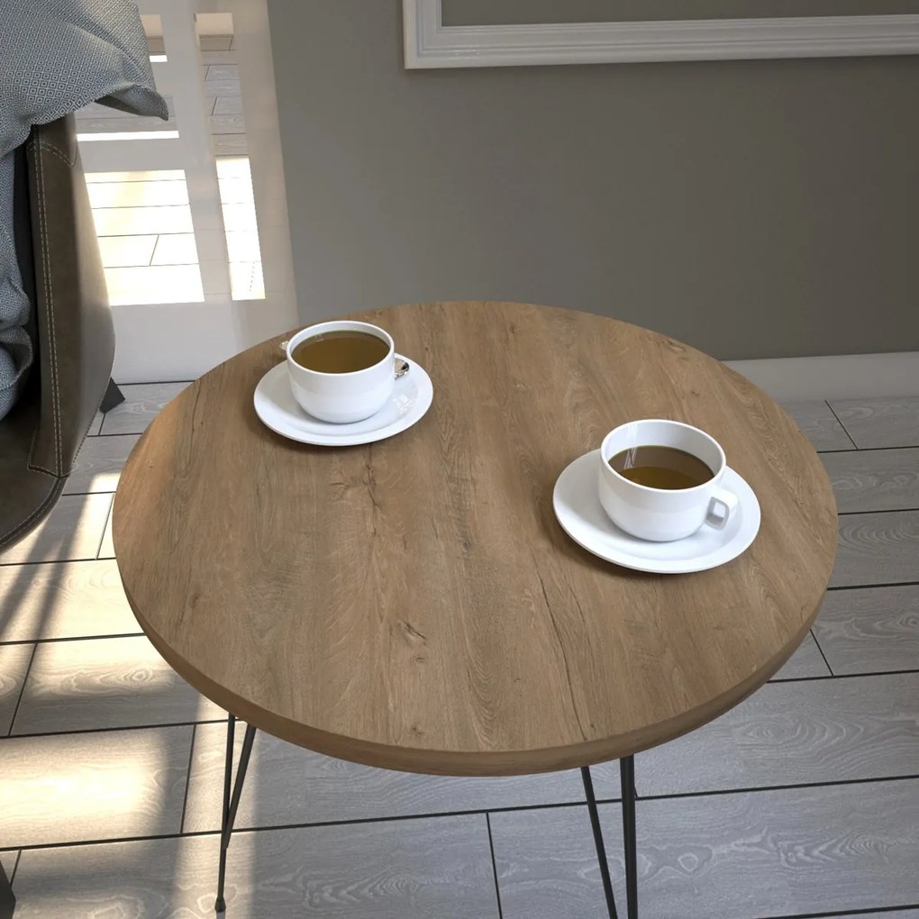 Sandalf Masă de cafea din stejar caucazian