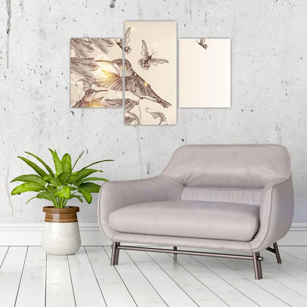 Tablou - Colibri (90x60 cm)