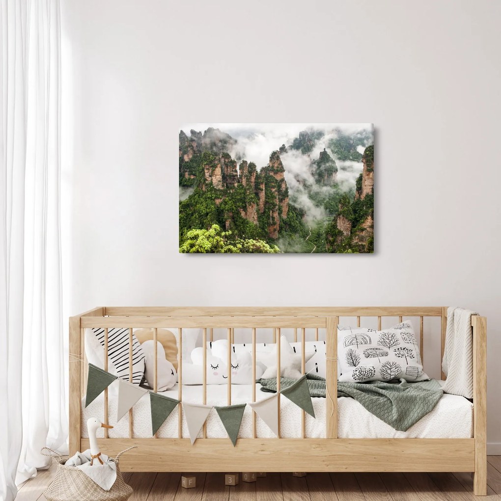 Tablou - Parcul Național Zhangjiajie, China (90x60 cm)