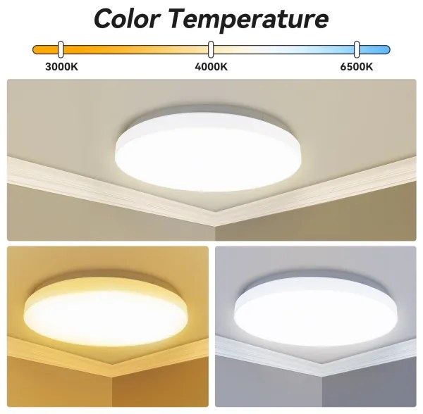 Brilagi - Plafonieră LED MILKY WAY LED/24W/230V 3000/4000/6500K Ø 38 cm