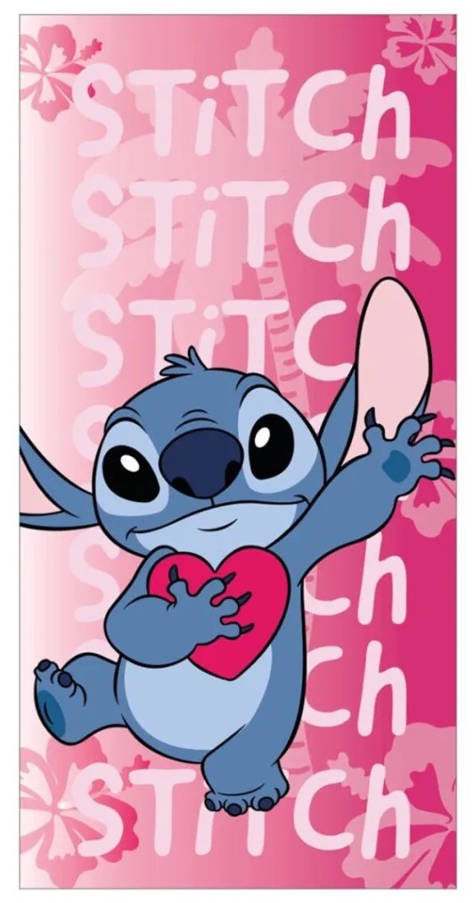 Disney Lilo și Stitch prosop de baie, prosop de plajă 70x140cm (Uscare rapidă)