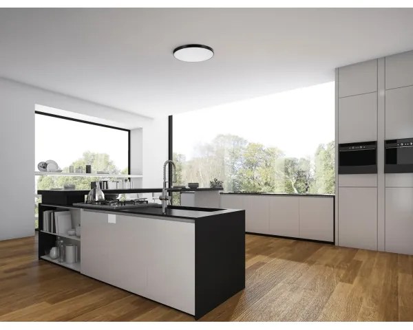 Plafonieră LED dimabilă Kanlux 38610 PLAFON LED/20W/230V 3000-6500K Wi-Fi negru