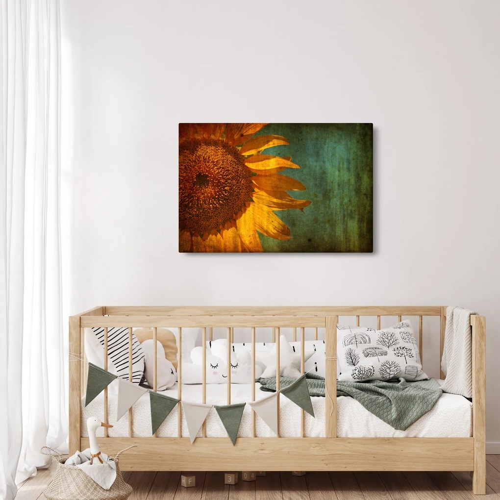 Tablou - Floarea soarelui (90x60 cm)