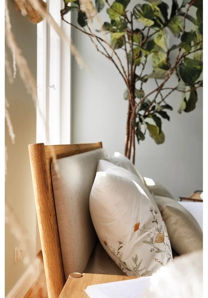 Pat din lemn de stejar 90x200 cm Pola – The Beds