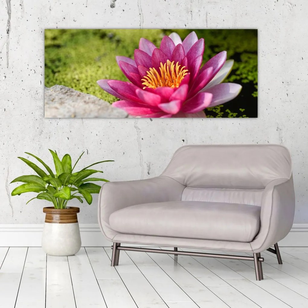 Tablou - Lotus (120x50 cm)
