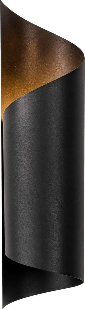 Aplica SIVANI MR - 838, negru, metal, 10x16x35 cm