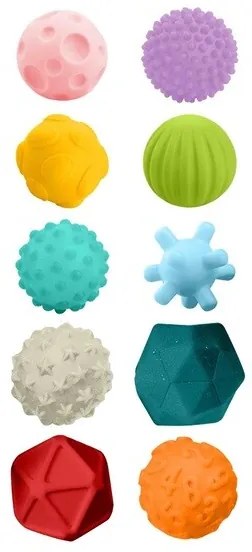 Baby Mix Set de jucării senzoriale 10 bucăți