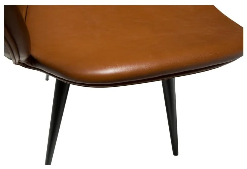 Scaun din piele artificială DAN-FORM Denmark Cloud, maro