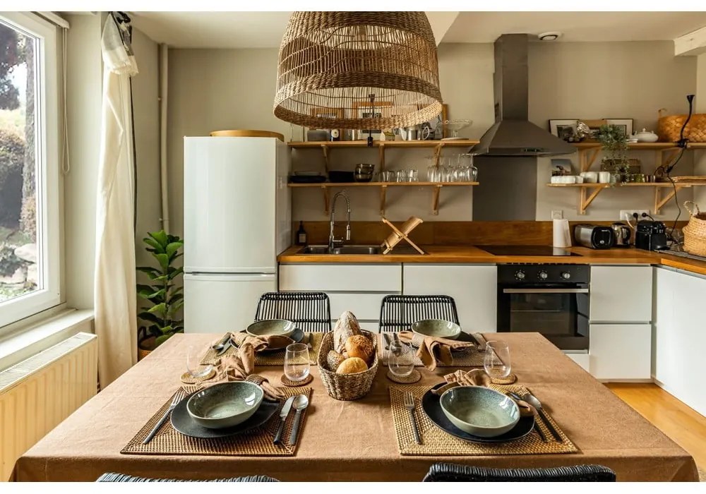 Suport pentru farfurii din ratan 40x30 cm - Tiseco Home Studio