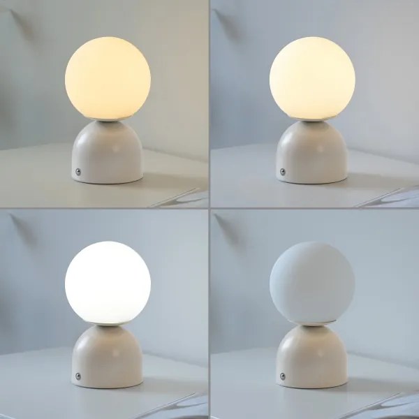 Lampă de birou LED RUDI, reglabilă, 1,2W/5V, gri - Schöner Wohnen 19218-39