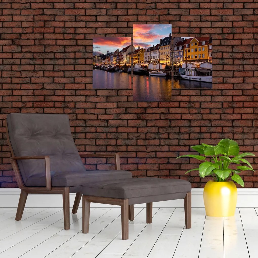 Tablou - Nyhavn, Copenhaga (90x60 cm)