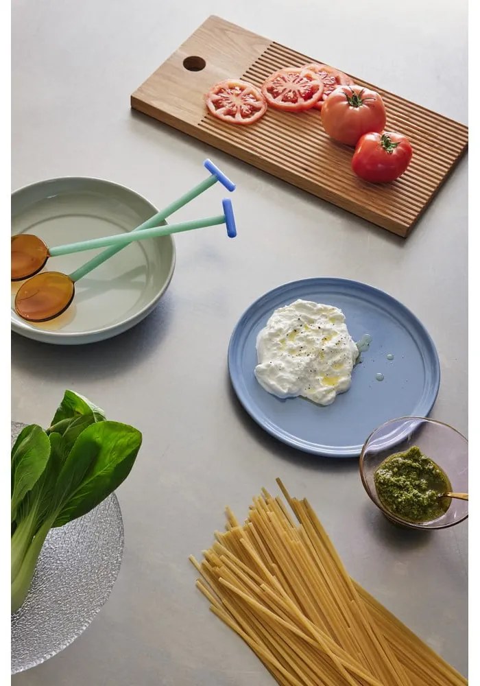 Tacâm pentru salată 2 buc. din sticlă Crave – Hübsch