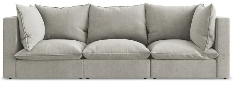 Canapea gri deschis 255 cm Manao – Makamii