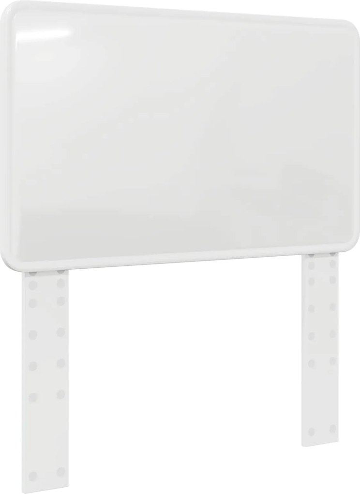 vidaXL Tăblie cap Alb Lucios 75 cm Lemn compozit