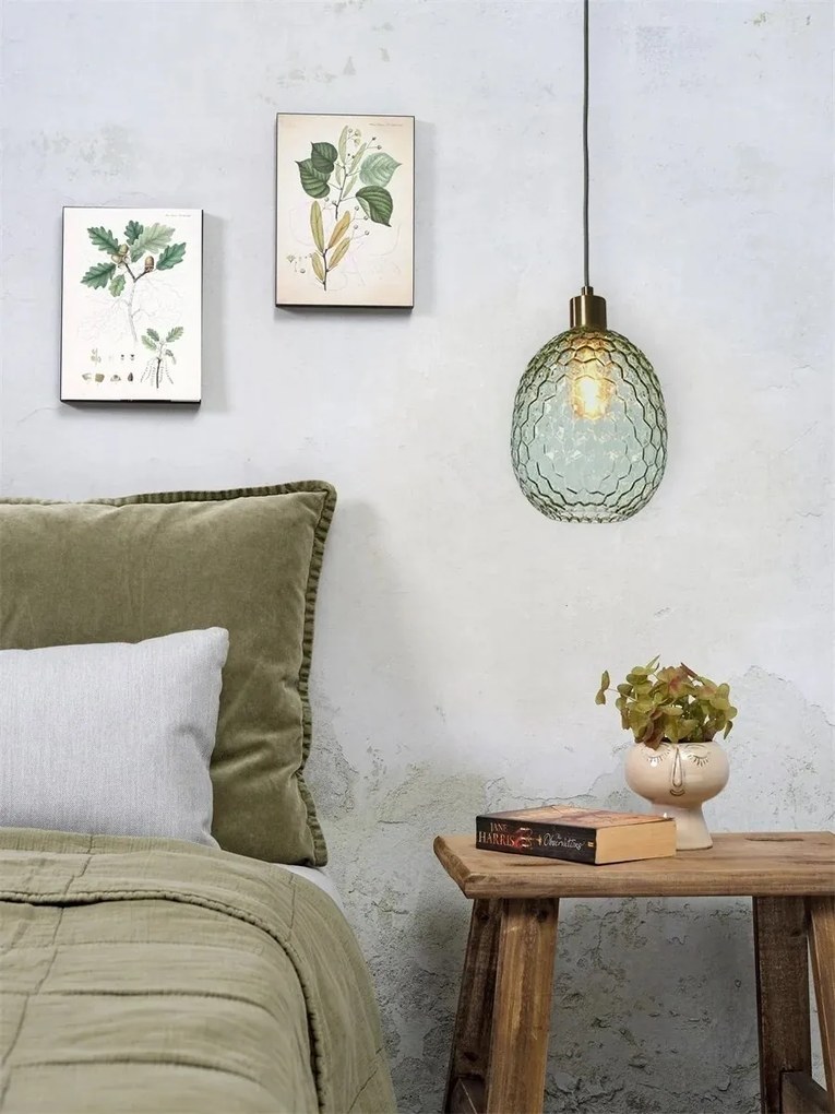 Pendul design decorativ Venice oval, green