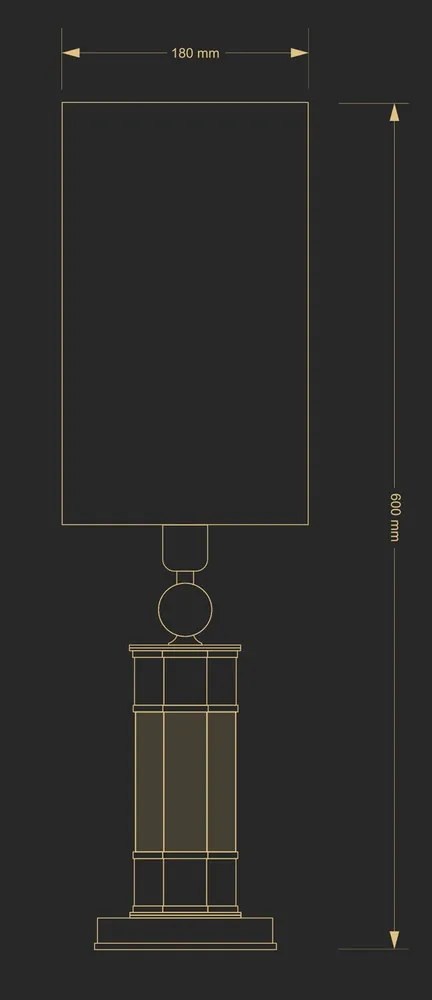 Veioza eleganta design clasic realizat manual Lea