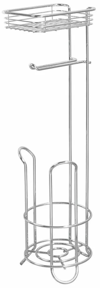 Suport din oțel cu poliță pentru hârtia igienică InterDesign