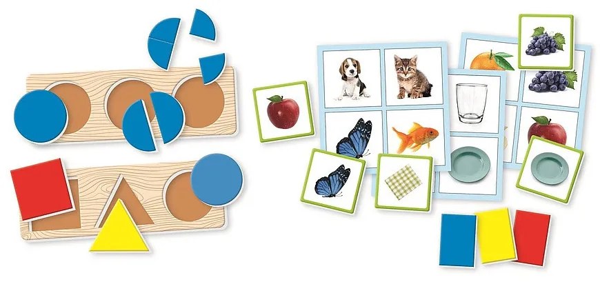 Colorat Montessori Joc de Dezvoltare a Abilităților Exploratorii Clementoni