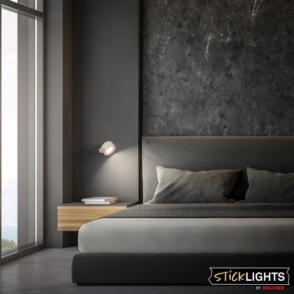 Briloner 3896011 - Lampă de perete LED dimabilă, reîncărcabilă, LED/1,6W/5V, 1500 mAh, bej