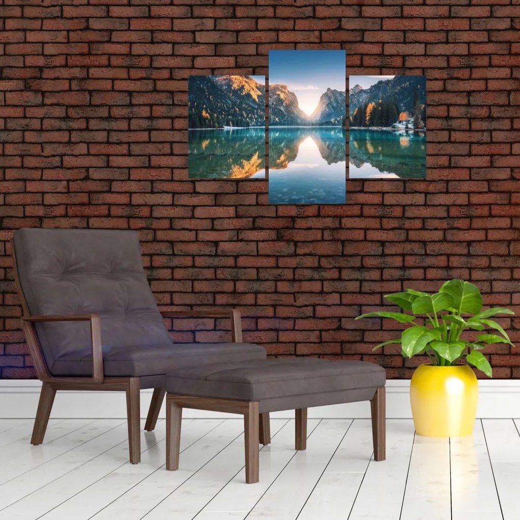 Tablou - Lacul montan (90x60 cm)