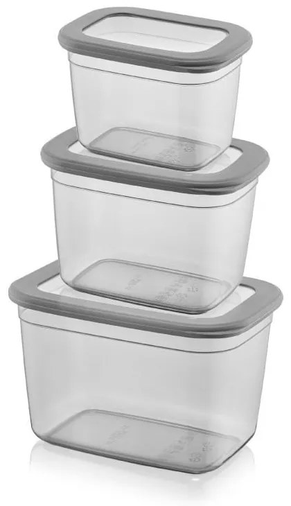 Recipiente 3 buc. pentru alimente – Hermia