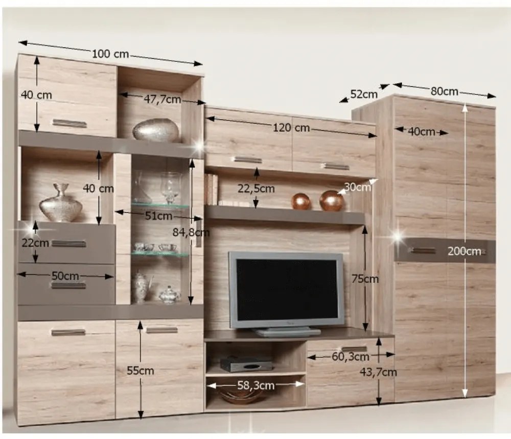 Zondo Mobilier living Astovar. 794431
