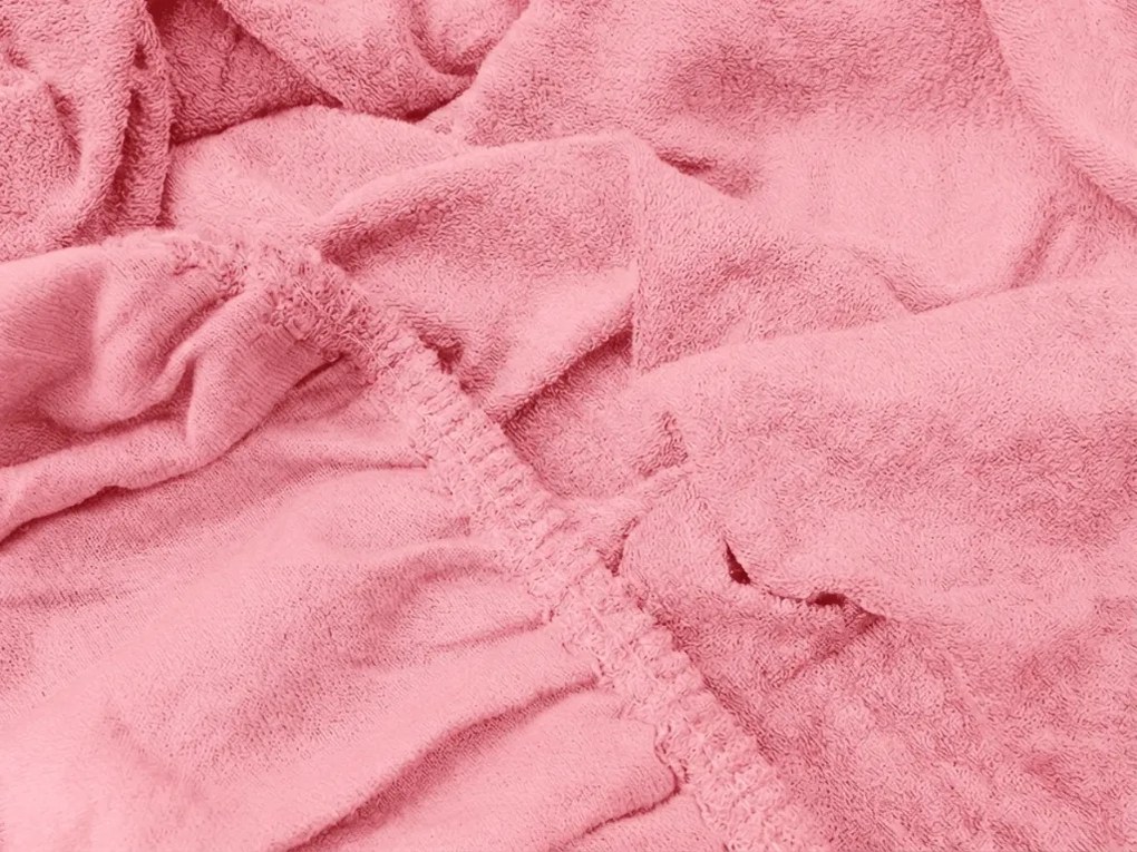 Cearsaf Frotir EXCLUSIVE 90x200 cm roz