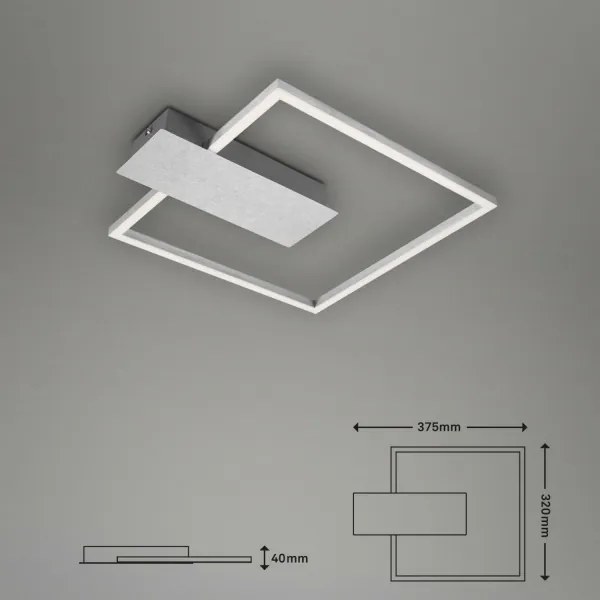 Plafonieră LED dimabilă NICO LED/12W/230V Briloner 3544-018