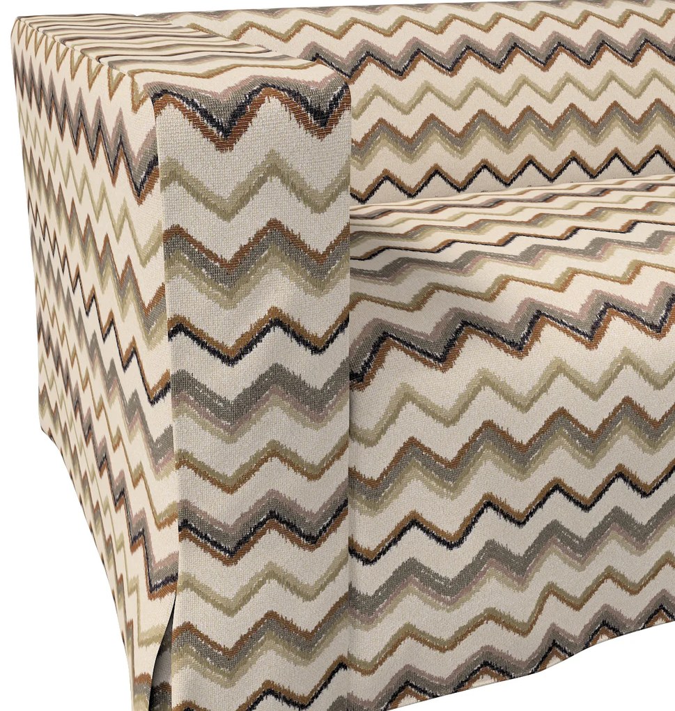 Husă canapea Klippan cu 2 locuri, lungă, cu pliuri contrastante