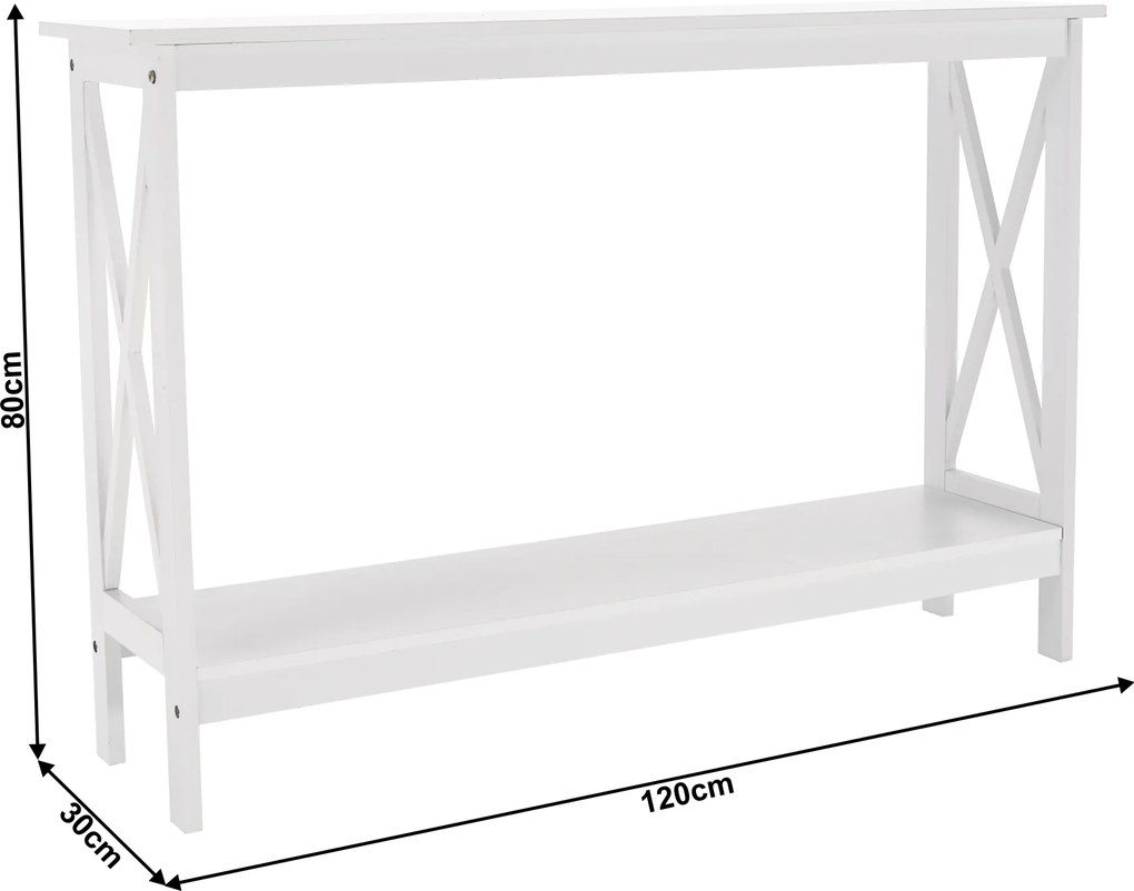 Consolă, albă, APOLOS