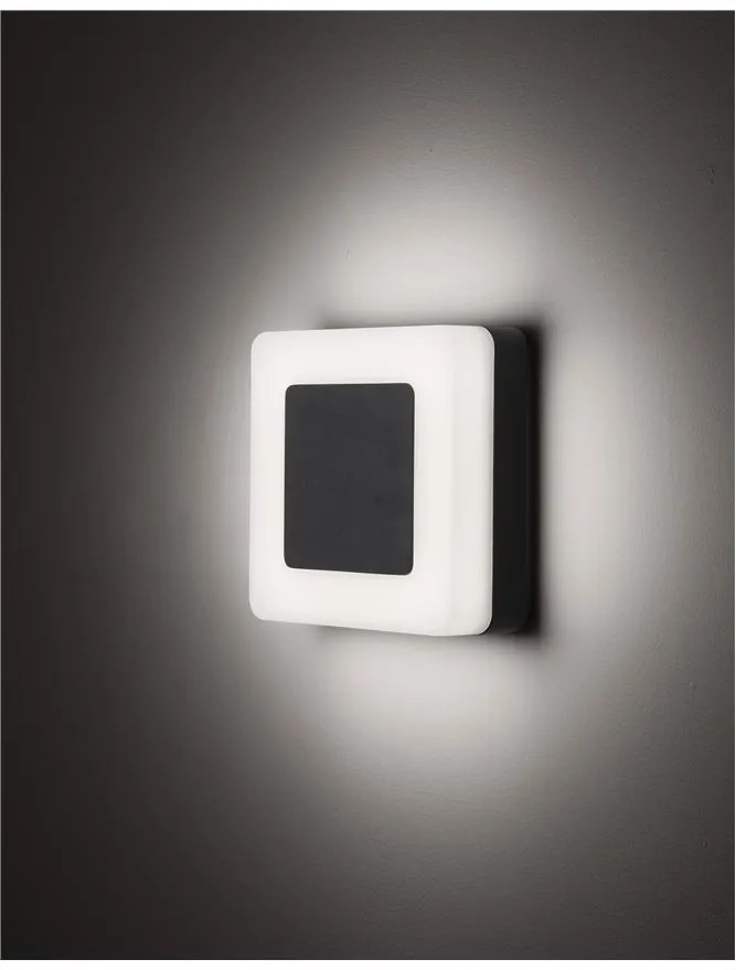 Aplica perete LED de exterior IP65 TUNE alba NVL-9529720
