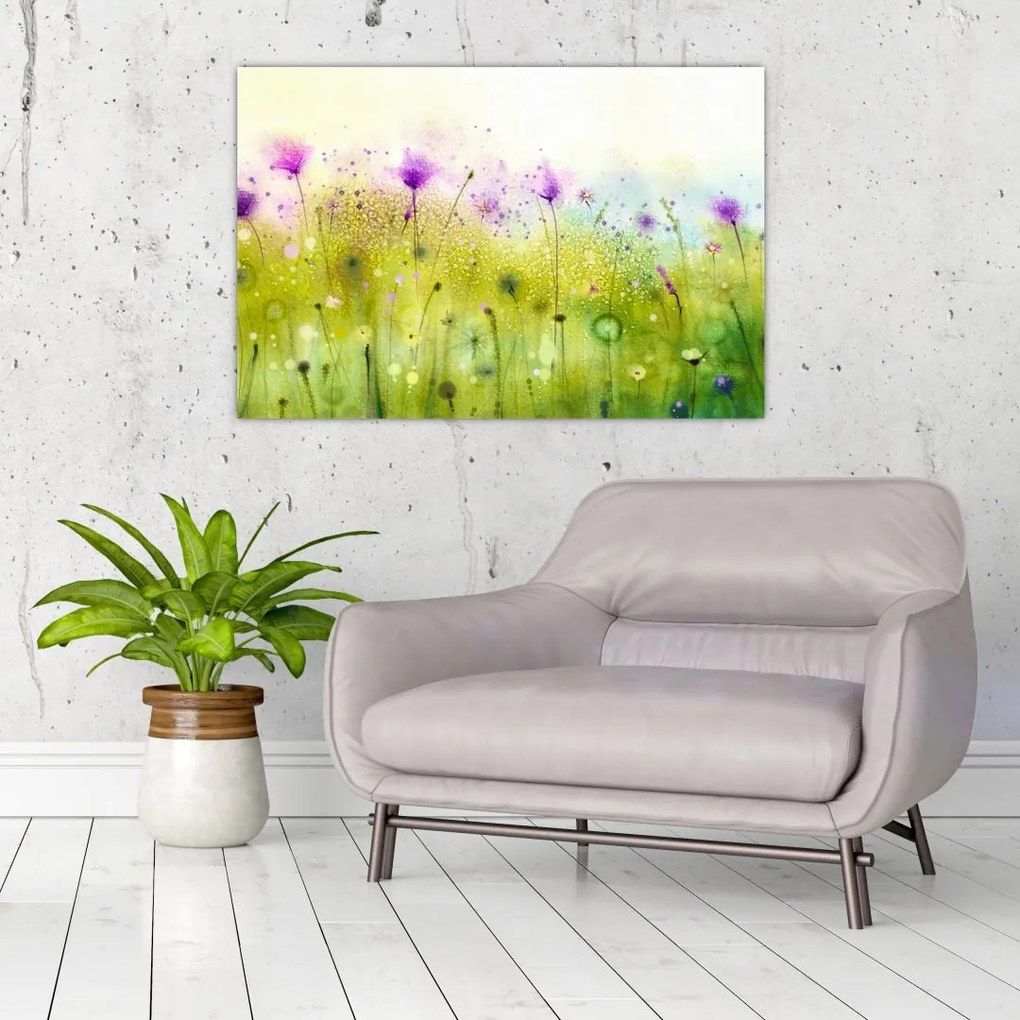 Tablou - Flori de luncă (90x60 cm)