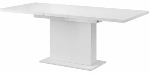 Masă de dining extensibilă STRAP, albă