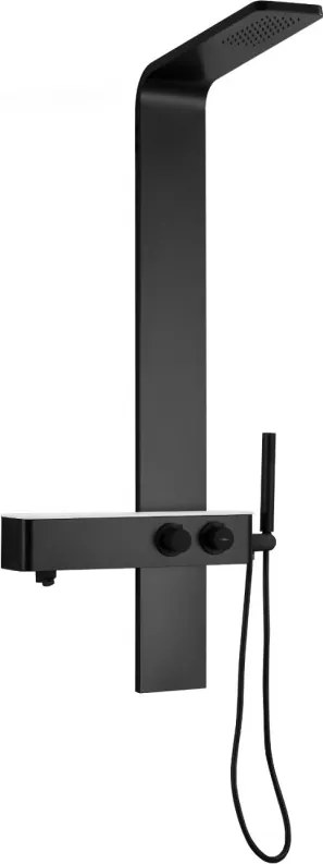 Mexen Sund panou de duș, negru - 7620-02-70
