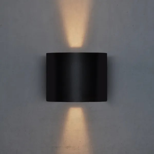 Aplică LED de exterior Brilagi RONDO LED/6W/230V IP54