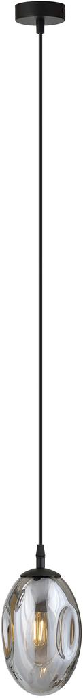 Emibig Astral lampă suspendată 1x10 W negru 1266/1
