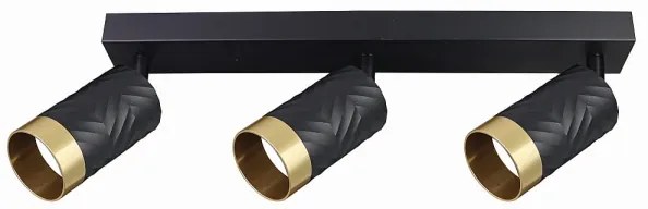 Spot ARRAS 3xGU10/10W/230V negru