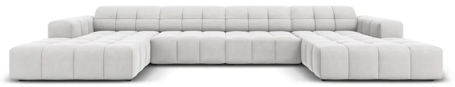 Coltar 6 locuri Chicago catifea L364 cm