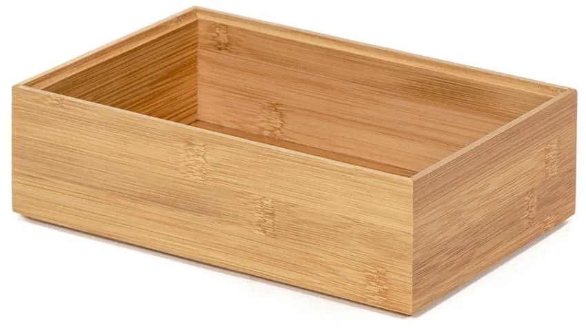Organizator din bambus Compactor, 22,5 x 15 x 6,35 cm