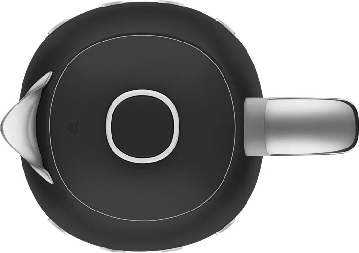 Cana electrica SMEG KLF03BLMEU, 2400 W, 1,7 l, Baza rotativa la 360°, Finisaj mat, Negru