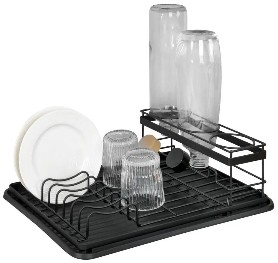 WENKO 54798100 - Scurgător de vase AMY 42,5x31,5 cm negru